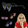 5" Metallic Child Size Sunglasses